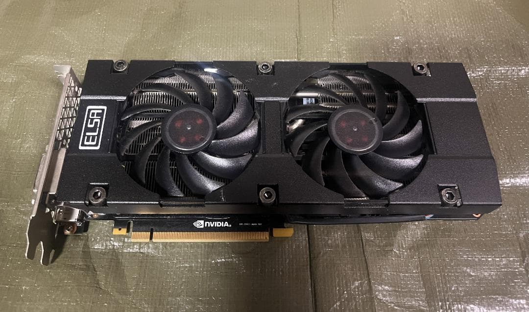 【極美品】ELSA GeForce GTX 1070 8GB S.A.C