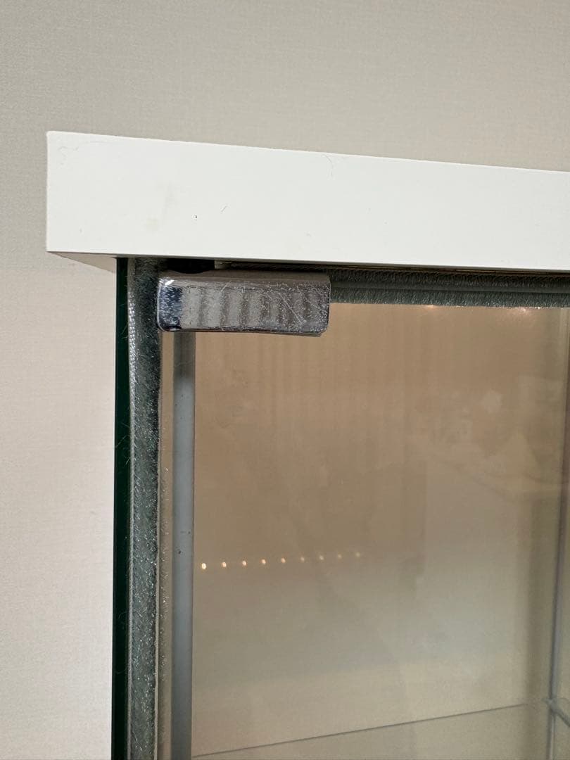 IKEA デトルフ ガラスケース LEDライト付き 【梱包・たのメル便】