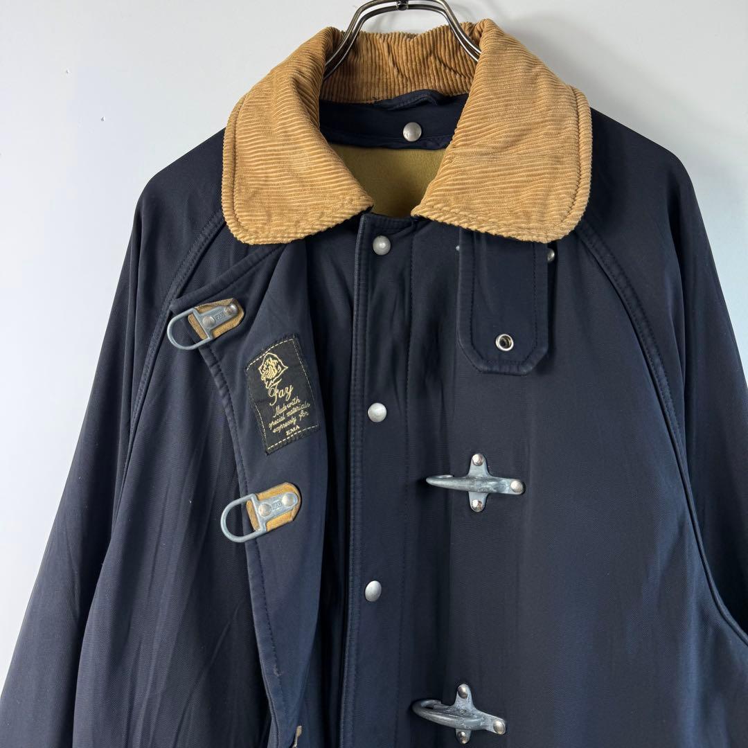 Fay イタリア製 オイルド ファイヤーマンコート 一枚袖 ジャケット