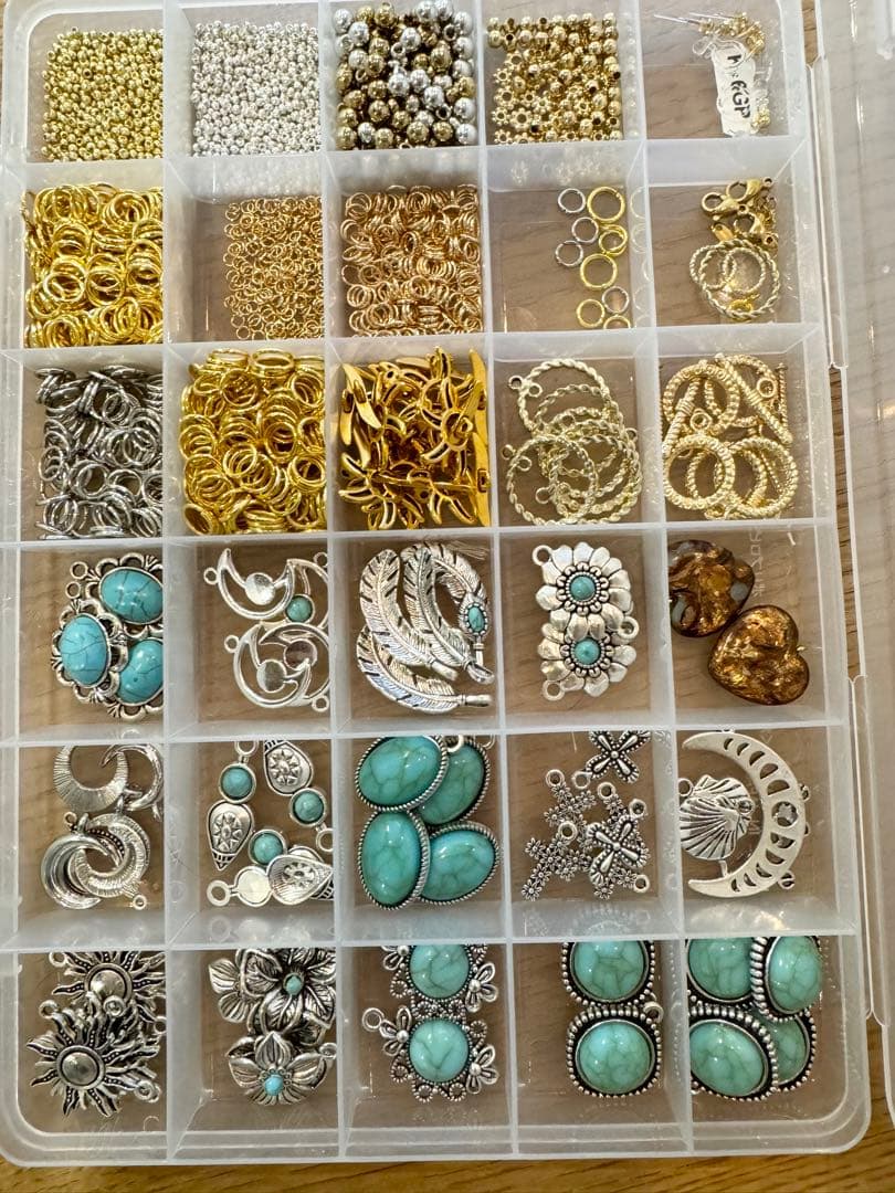 コンチョ ターコイズチャーム 資材セット