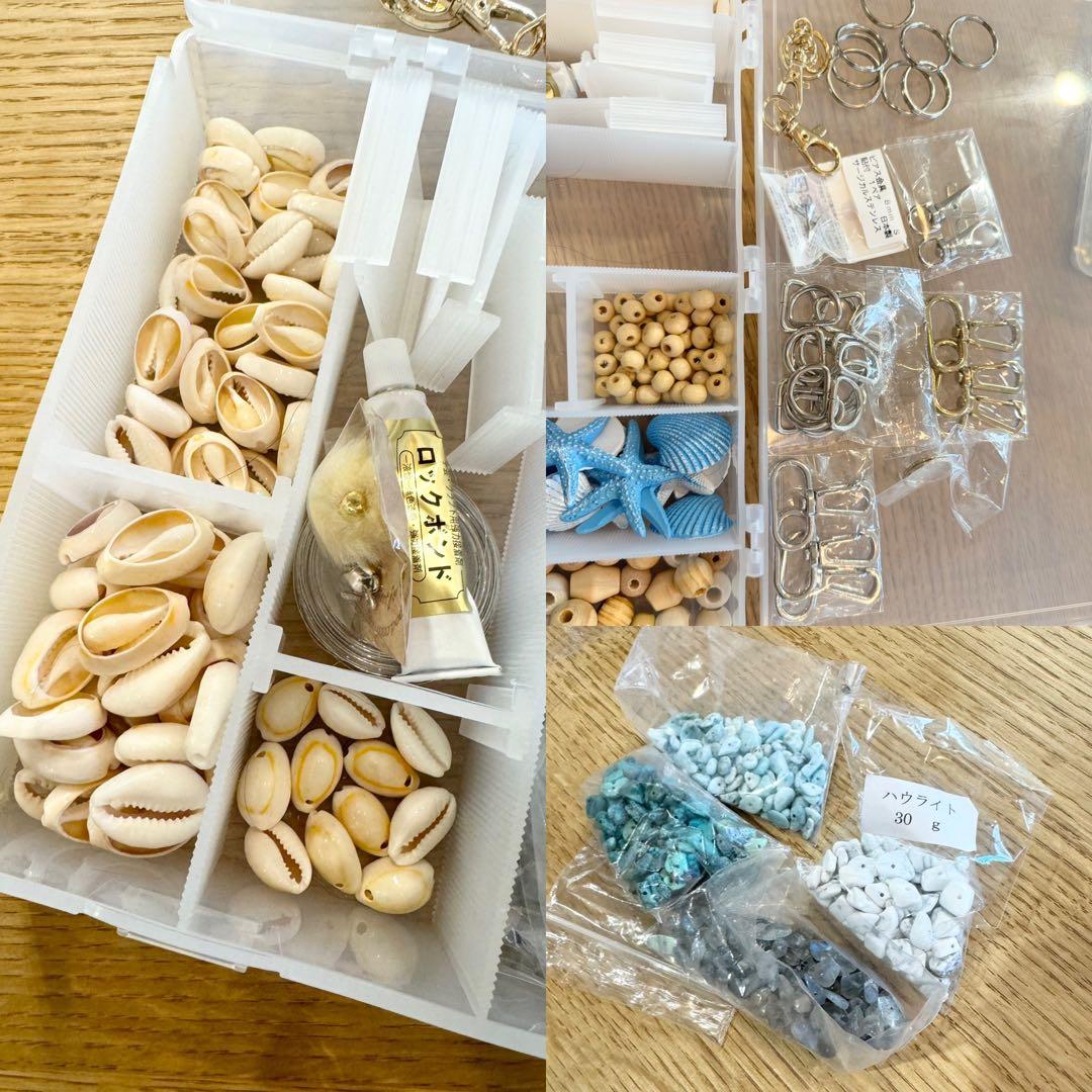 コンチョ ターコイズチャーム 資材セット