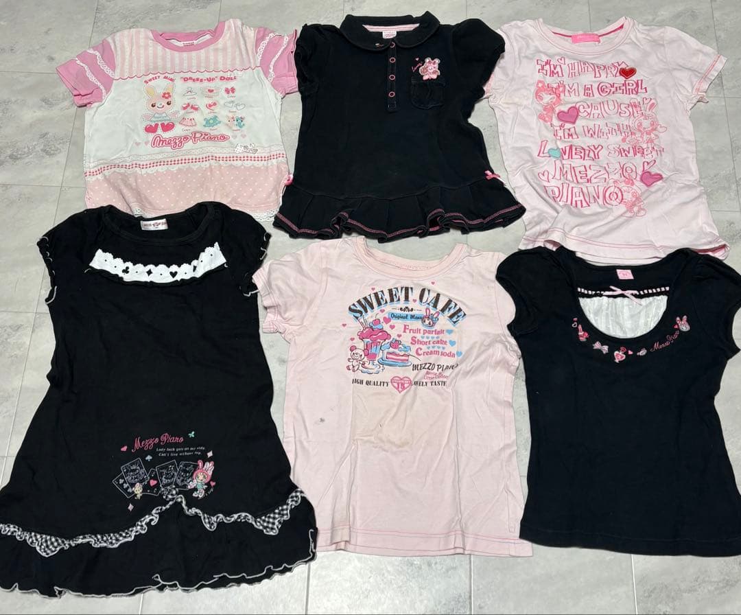 メゾピアノ　mezzo piano 大量　まとめ売り　120〜140 ミミポポ