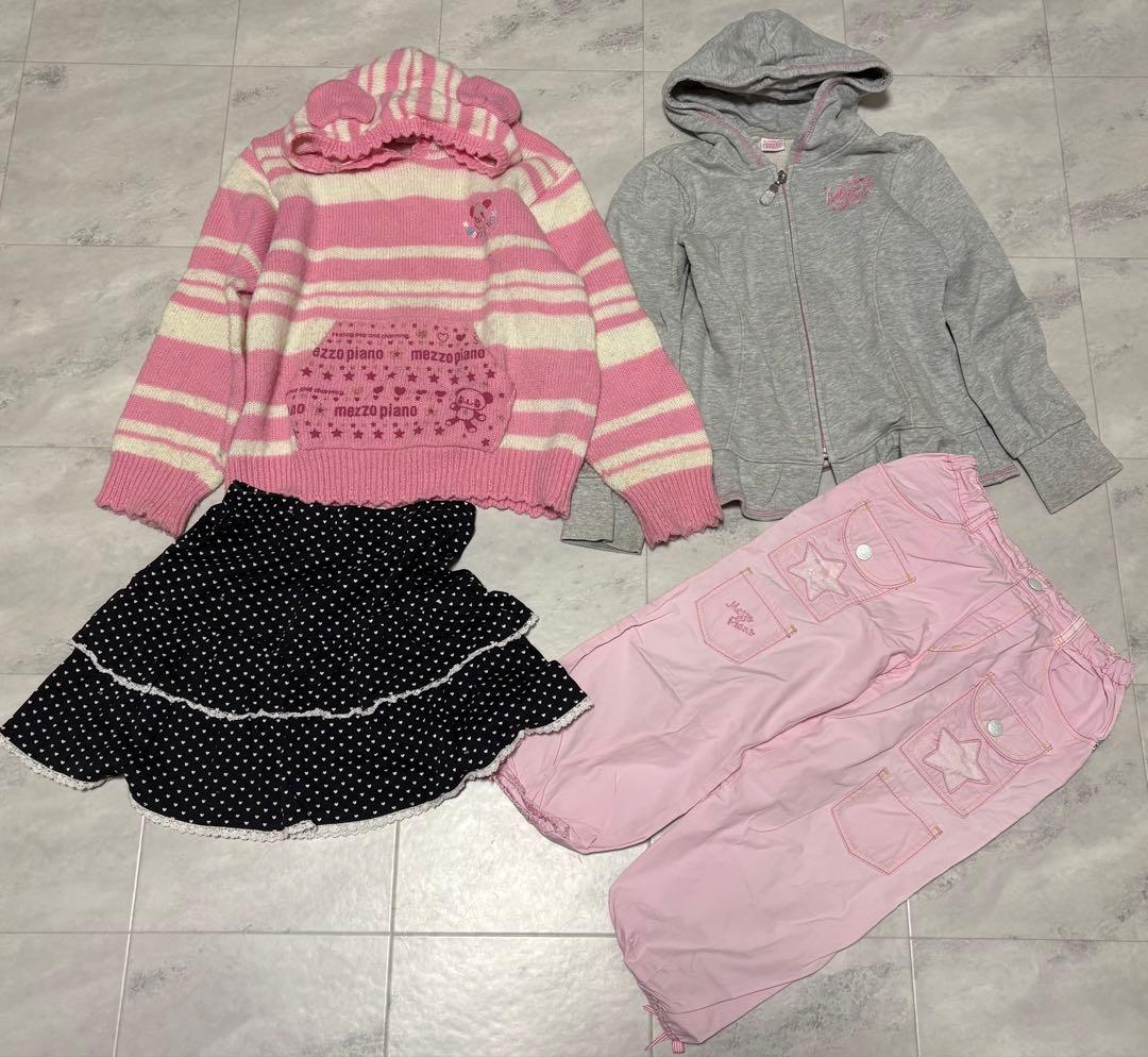 メゾピアノ　mezzo piano 大量　まとめ売り　120〜140 ミミポポ