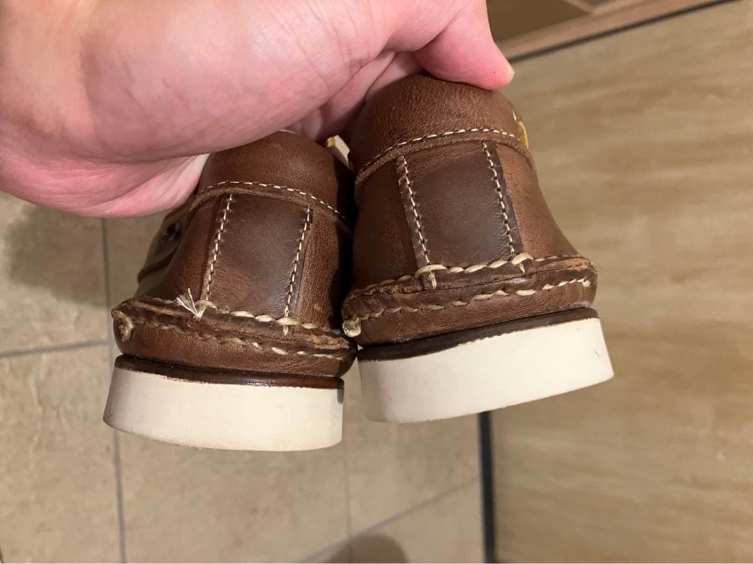 SPERRY TOP SIDER レザーデッキモカシン　US9.5 アメリカ製