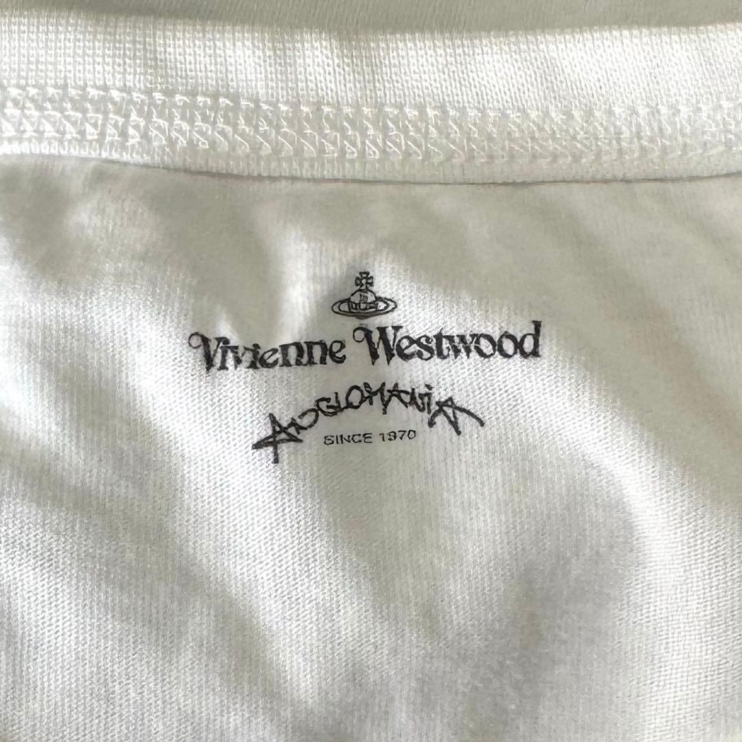 ❤️美品‼︎ヴィヴィアンウエストウッド/アングロマニア／プリント　白Tシャツ