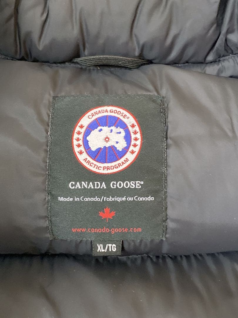   メンズブラック ダウンベスト XL