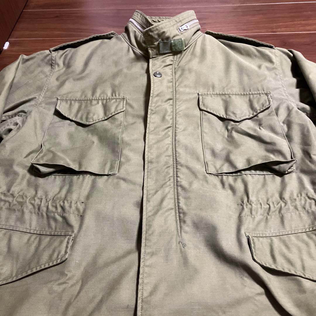 C*M様 米軍実物 M-65 フィールドジャケット 2nd アルミジップ L-S