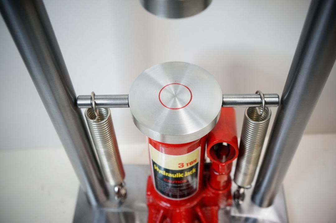 超小型　卓上油圧プレス　リング　ジュエリー　金属軽作業