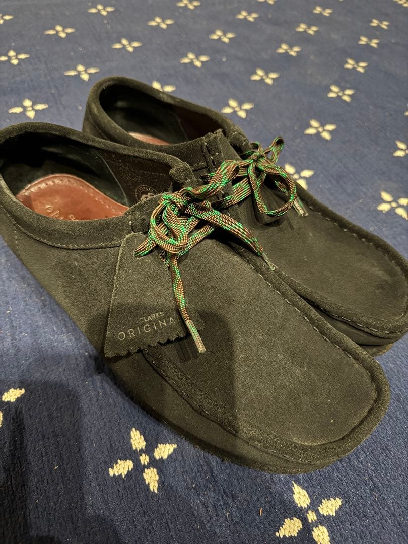 限定値下 クラークスワラビー25.5cm Vincent shoes lace