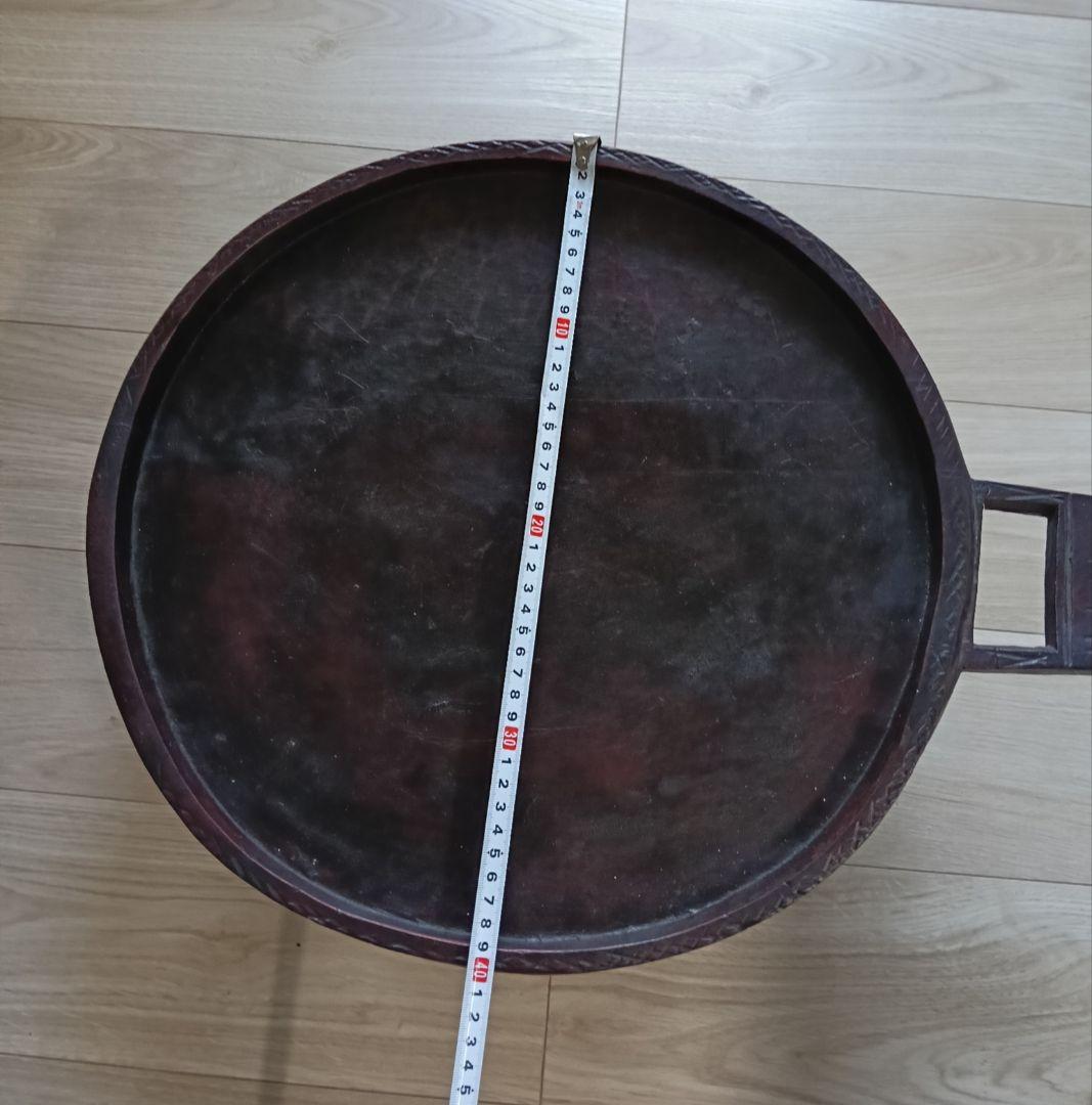 アフリカ　エチオピア　アンティーク　コーヒーテーブル