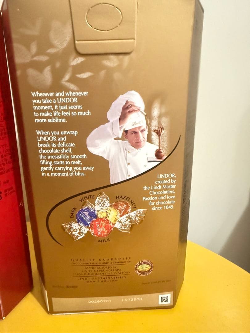 リンドール チョコレート ,アソート 600g 2個セット(1200g)