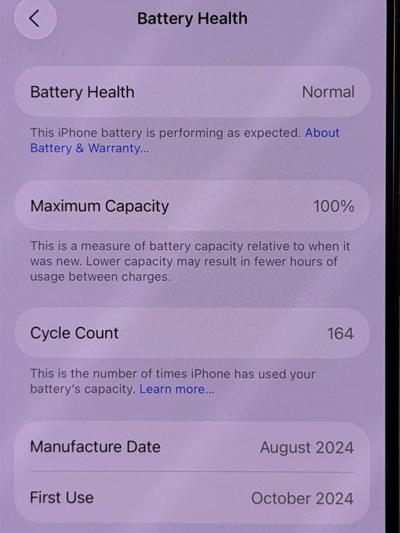 【保護フィルム別添】iPhone16 Pro Black 128GB
