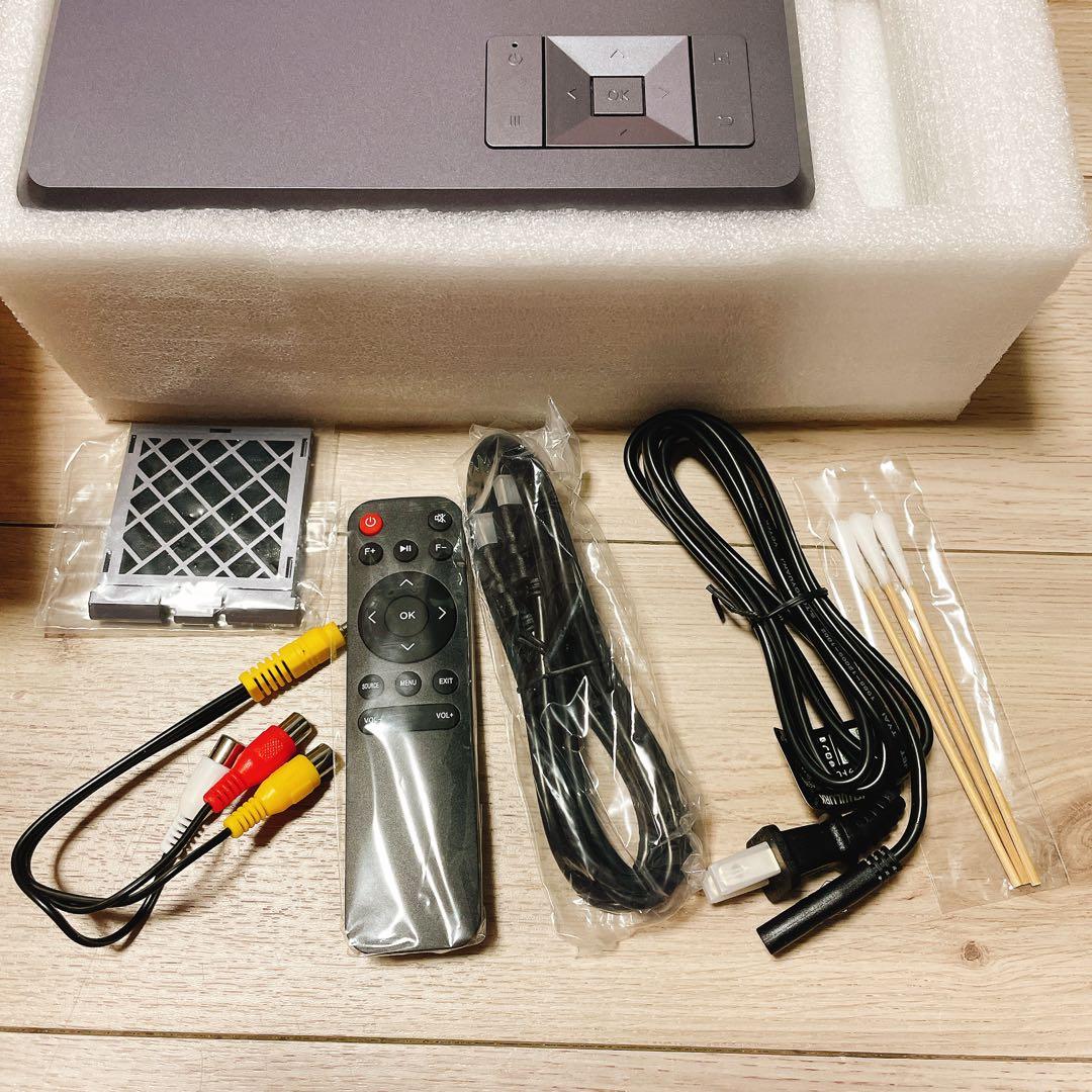 プロジェクター 小型 17000ルーメン高輝度 ホームプロジェクター