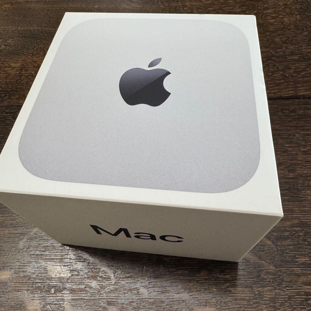 Macデスクトップ Mac mini M4 (2024) 16GB/256GB [MU9D3J/A]