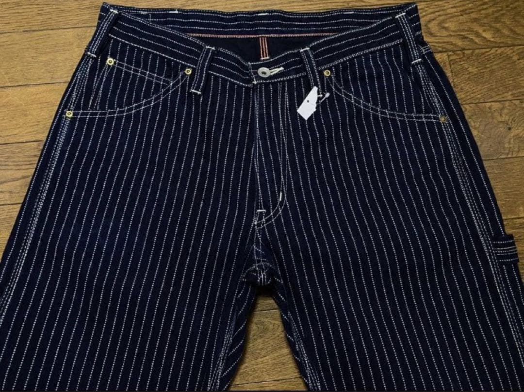 IRON HEART アイアンハート ウォバッシュ ペインター デニムパンツ