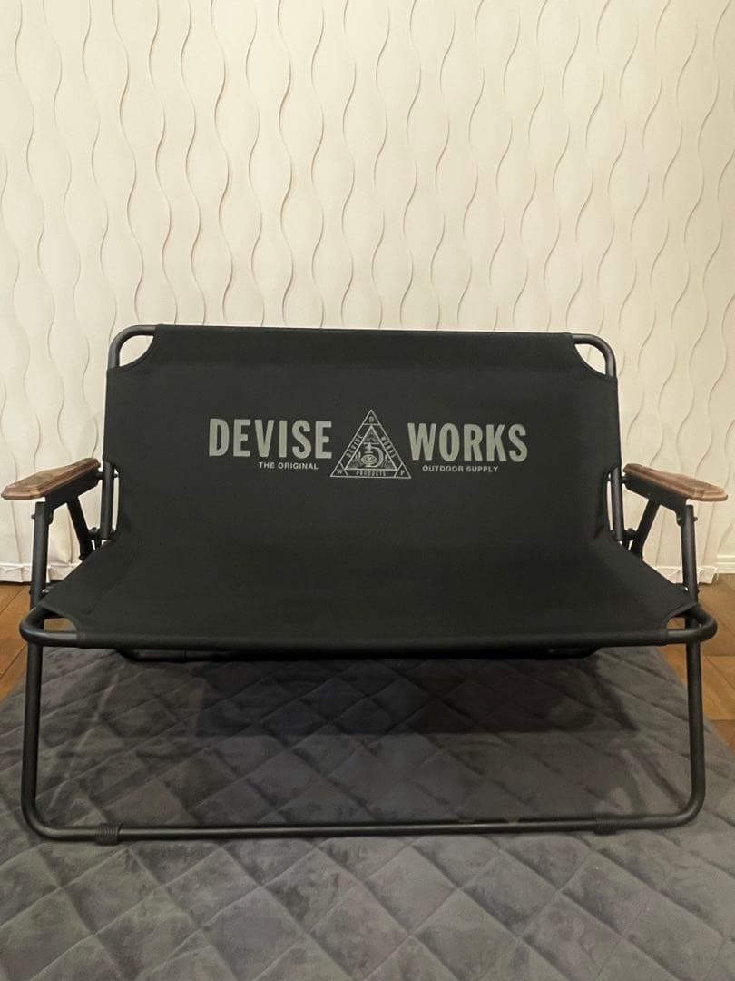 DEVISE WORKS ベンチ ブラック