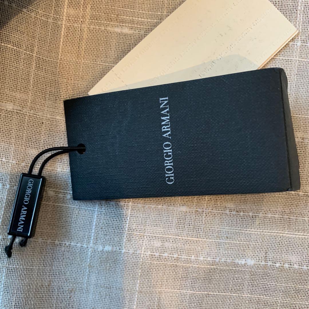 お値下げ！Giorgio Armani ブラックボストンバッグ