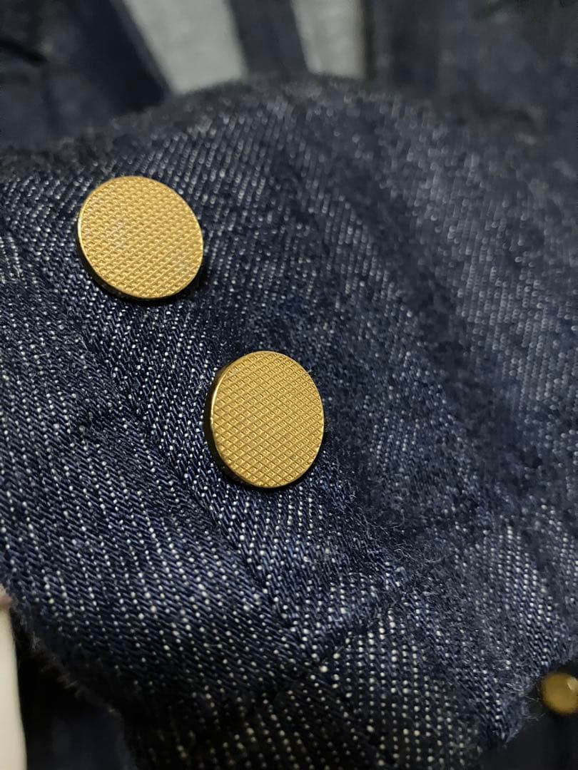 あ*き様 ユナイテッドアローズ デニム ダブルジャケット ブレザー 金ボタン