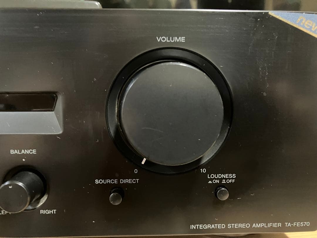 【動作品】SONY TA-FE570 インテグレーテッドステレオアンプ