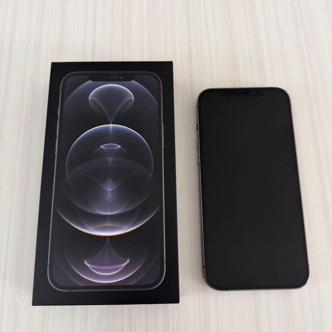 iPhone12 pro max 128GB SIMフリー グラファイト