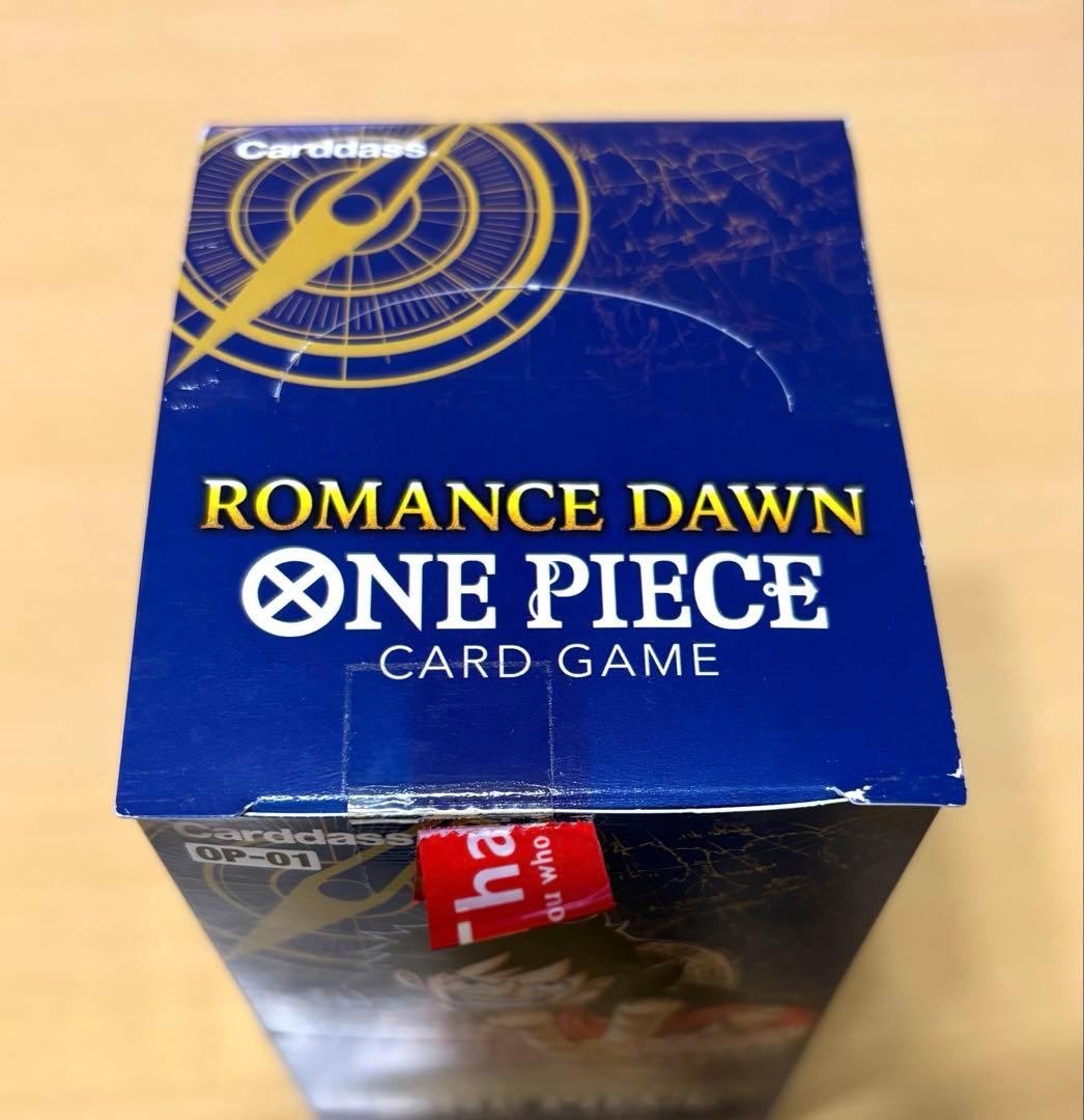 テープ付き・未開封　ワンピースカード　ロマンスドーン　BOX OP-01