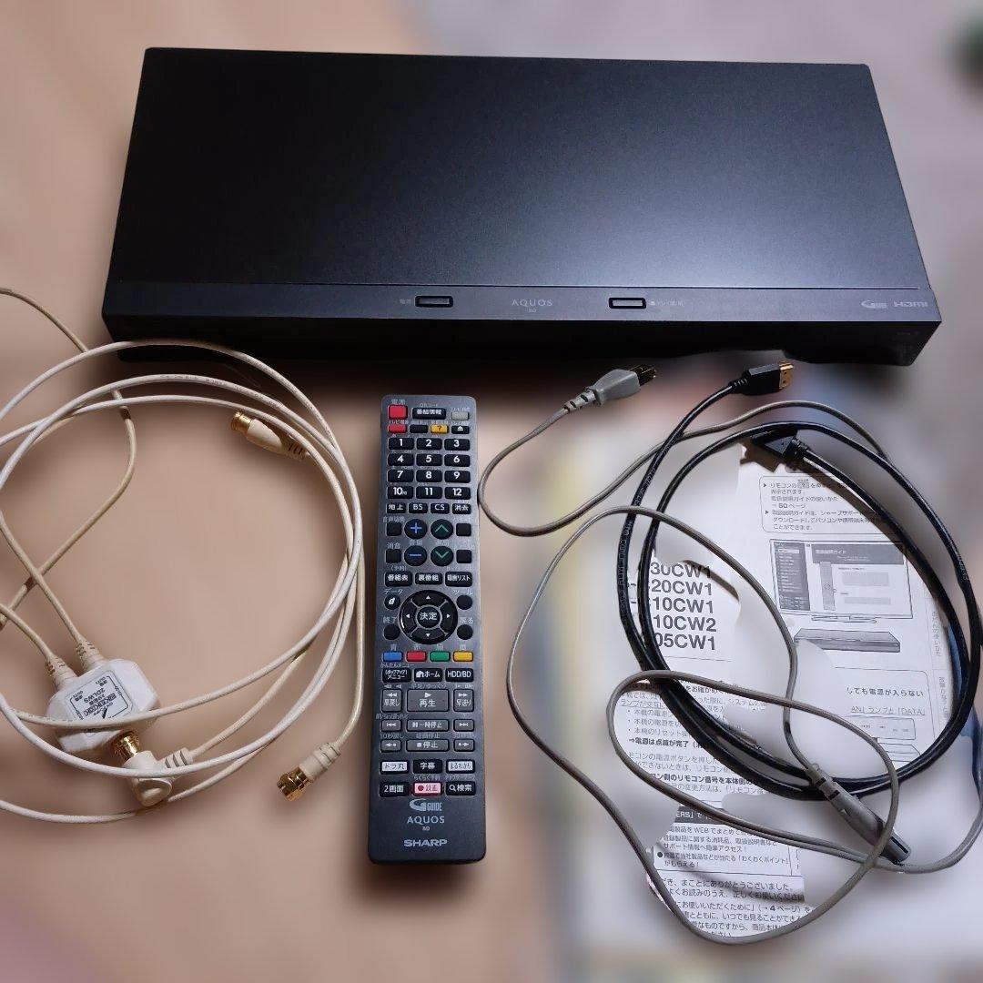 SHARP AQUOS ブルーレイレコーダー 2B-C20CT1