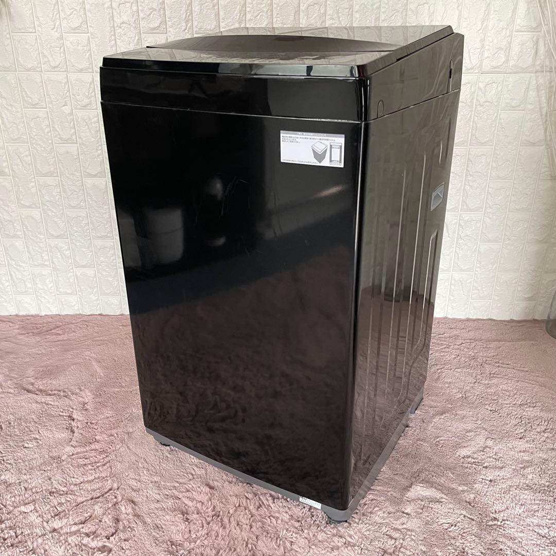 Patrick ✨ニトリ　ブラック家電　冷蔵庫　洗濯機　2点セット
