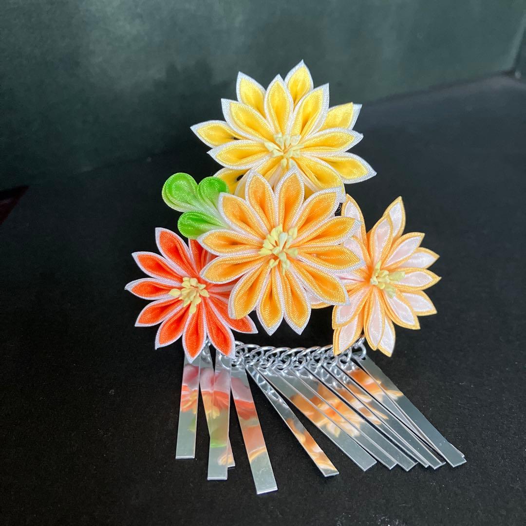 あず様　つまみかんざし　つまみ細工　舞妓さんみたい! 日本舞踊　かんざし