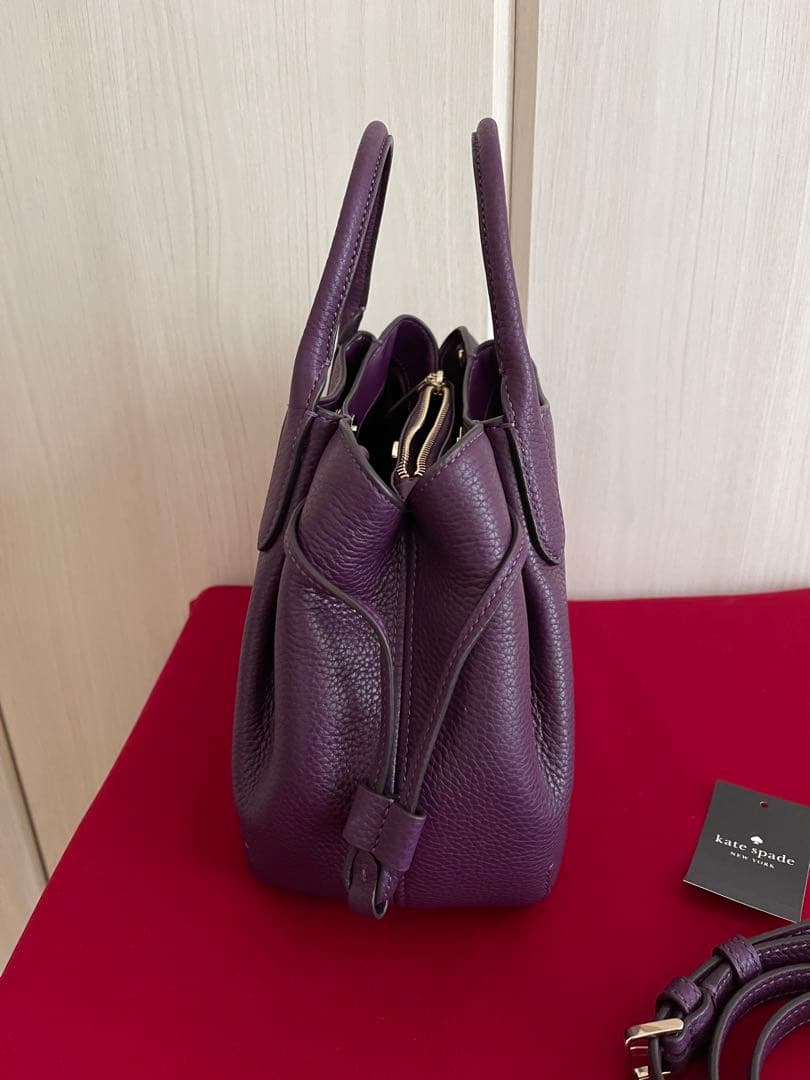 ケイトスペード ダンプリング スモール サッチェルパープル系新品未使用
