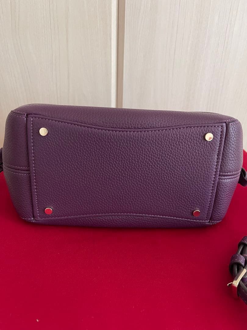 ケイトスペード ダンプリング スモール サッチェルパープル系新品未使用