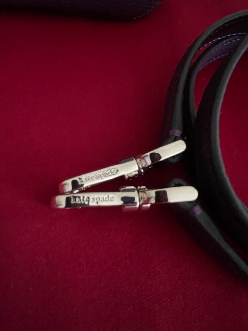 ケイトスペード ダンプリング スモール サッチェルパープル系新品未使用