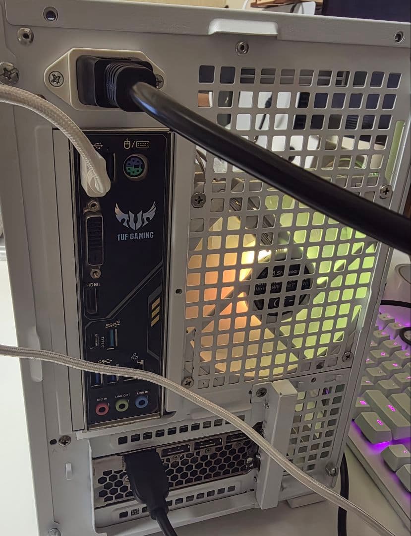 自作ゲーミングPC R7 3700X＆RTX3070 16G 512G省スペース