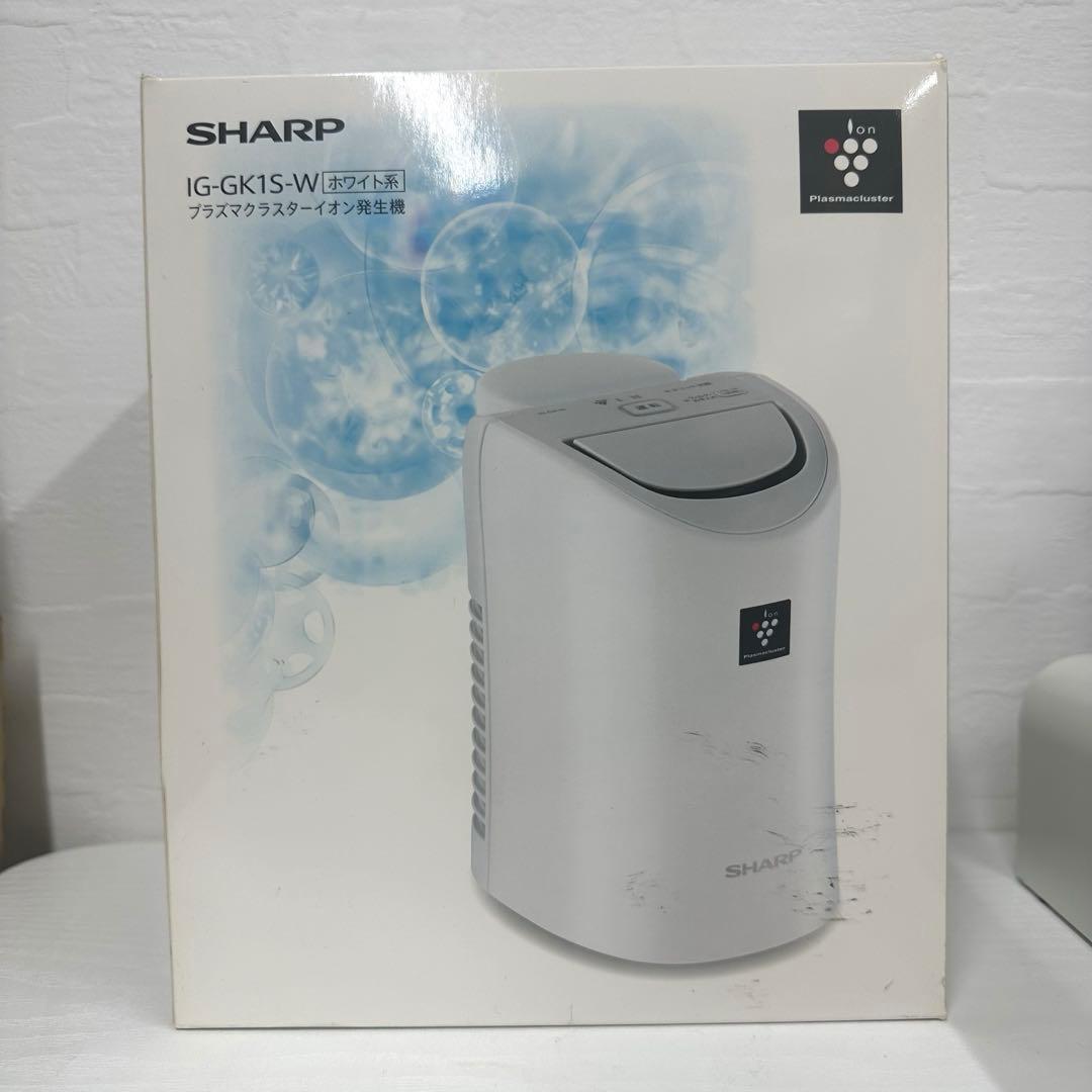 SHARP IG-GK1S-W ホワイト　プラズマクラスターイオン発生機