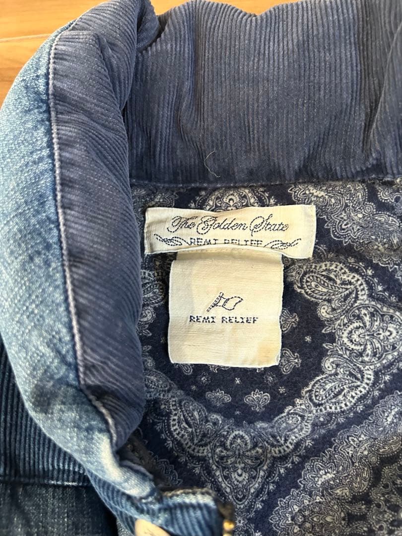 【稀少】レミレリーフ　コラボダウンベスト　X L