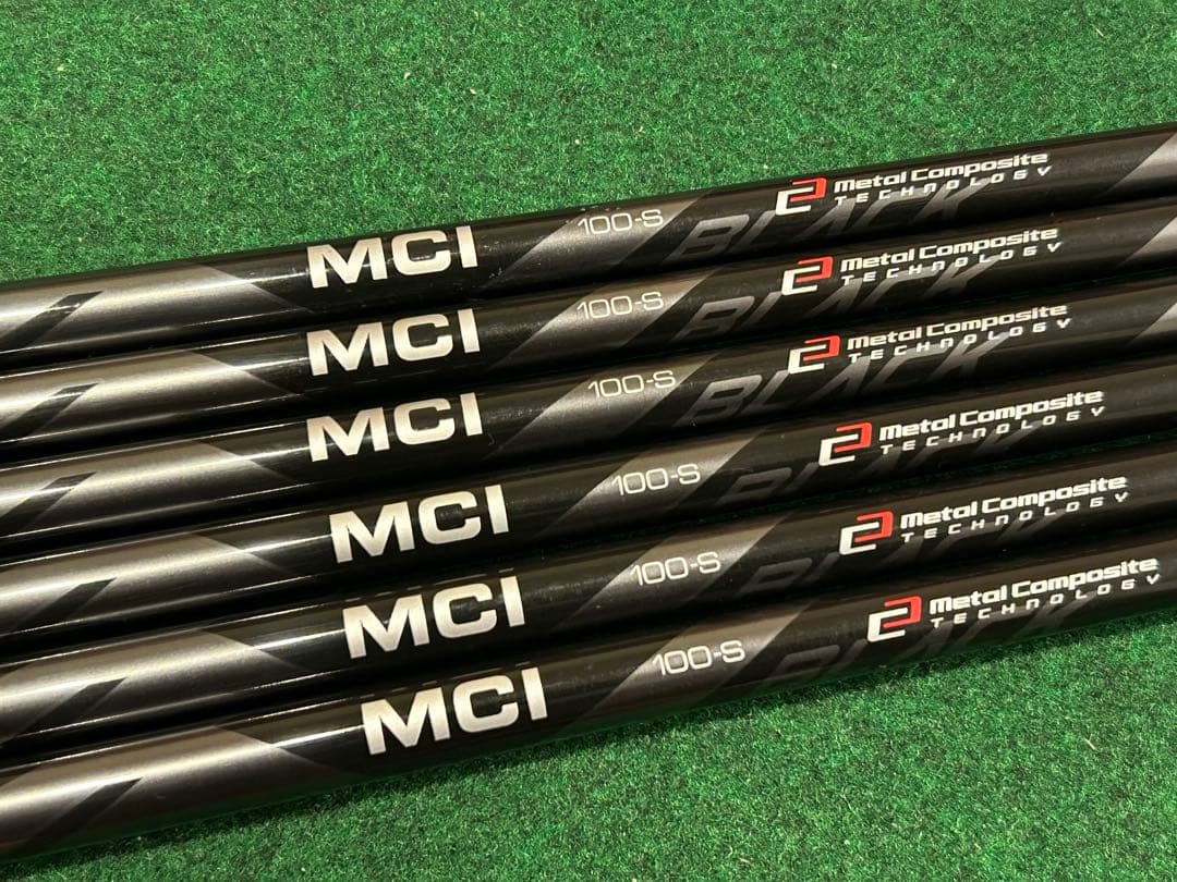 MCI ブラック 100-S シャフト 6本セット