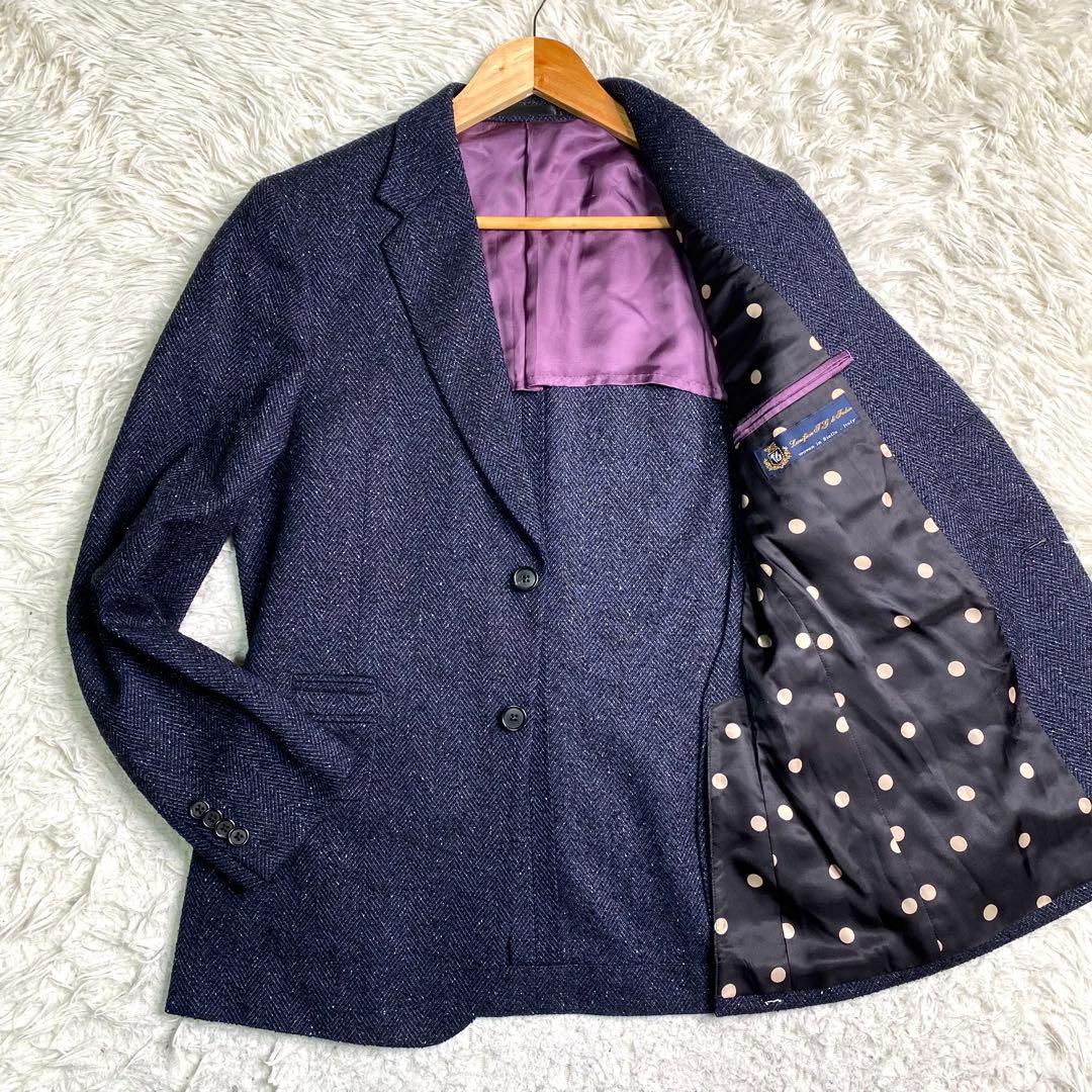 美品✨Paul smith 現行 テーラード カシミア 水玉 Lanificio