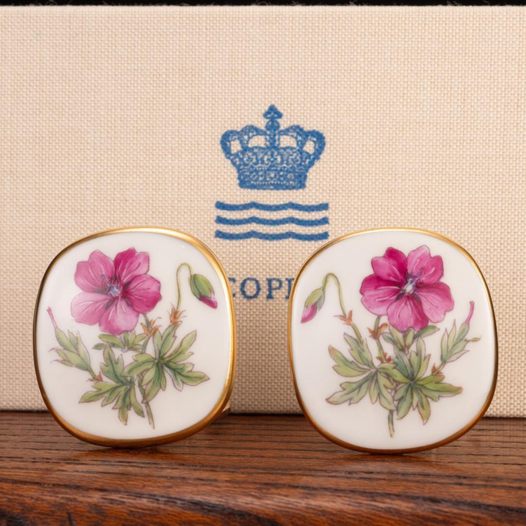 箱有 スーツを格上げ フローラダニカ ロイヤルコペンハゲーン カフリンクス