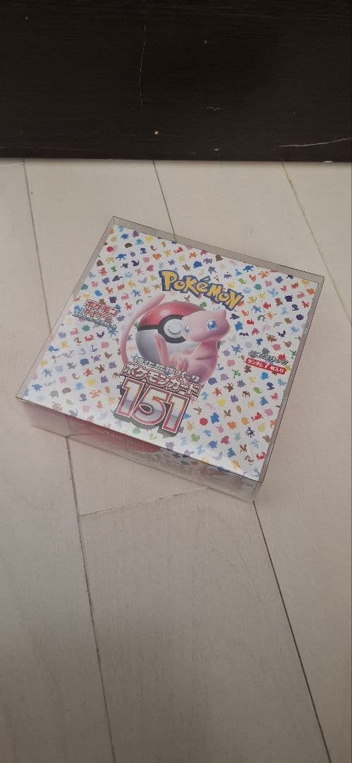 ポケモンカードゲーム 151　BOX シュリンク付　ケース付