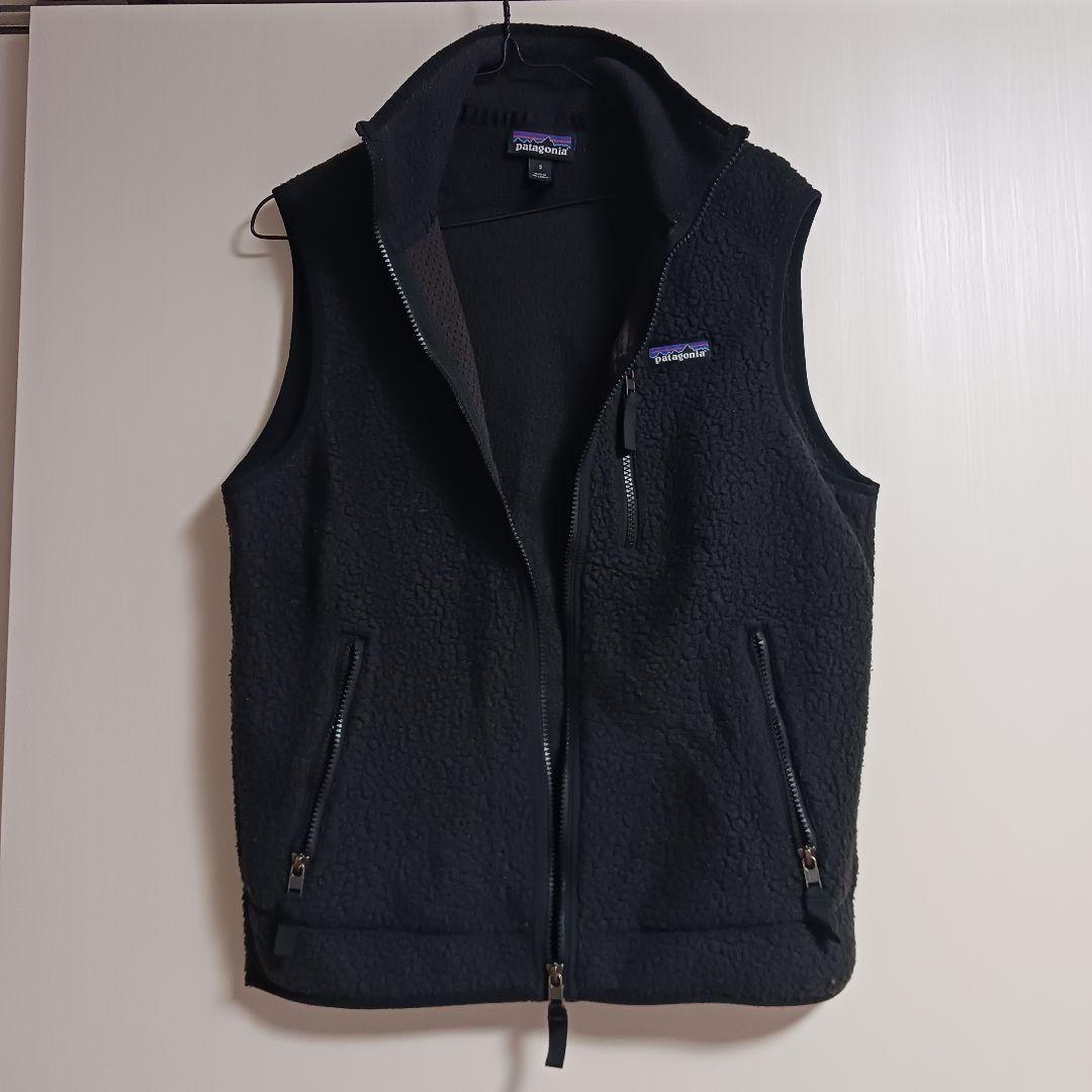Patagonia レトロ パイル ベスト ブラック S