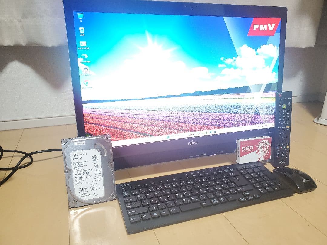 富士通 FHシリーズ/i7-6700T/新品SSD512GB/メモリ16GB