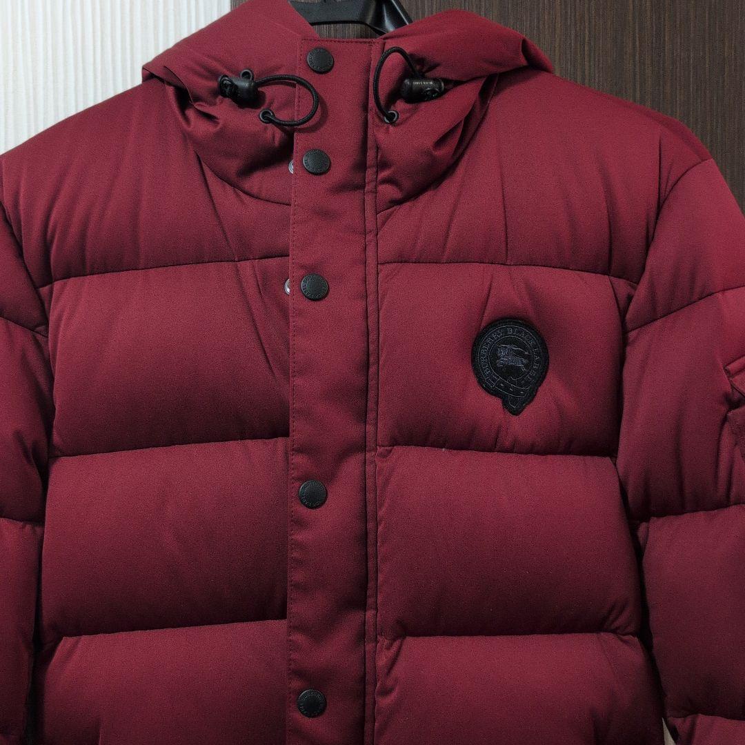 【中古】バーバリー　ダウンジャケット フード付き