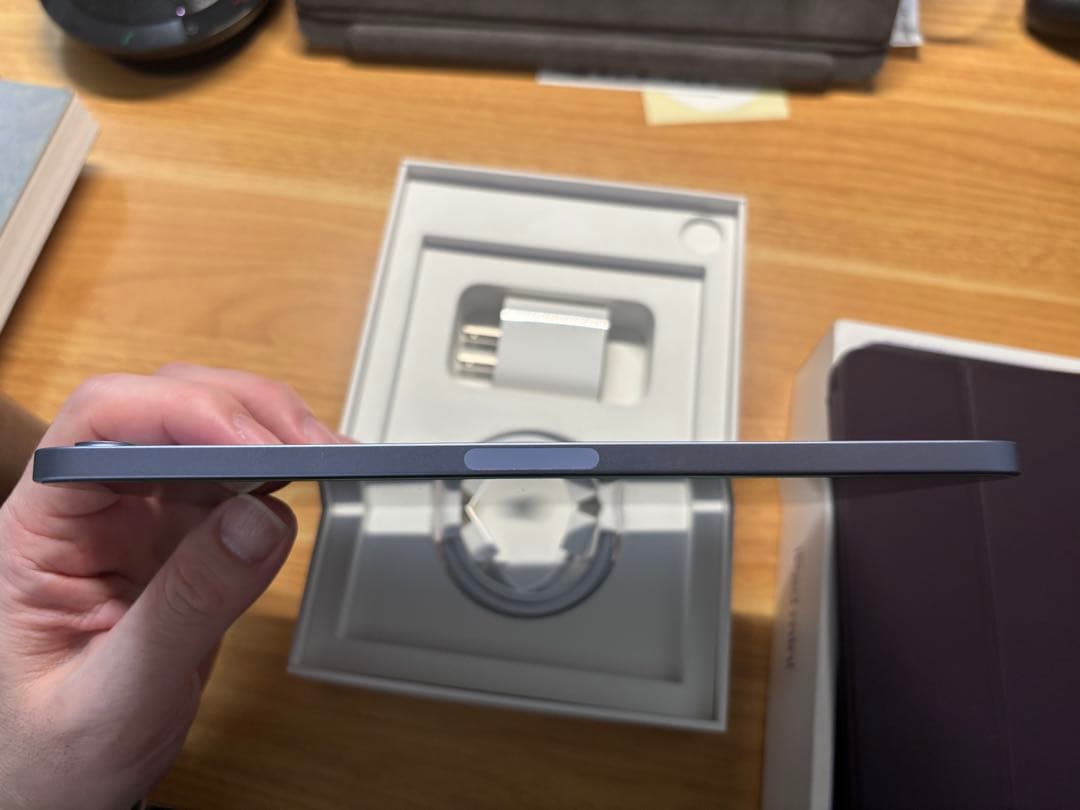 Apple iPad mini (第6世代) パープル カバー付き