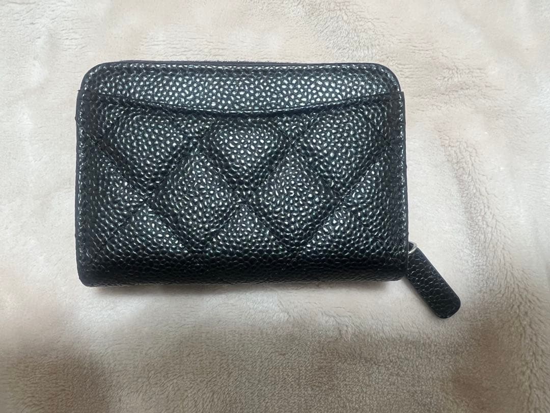 [新品未使用]CHANEL ブラック キルティング ケース