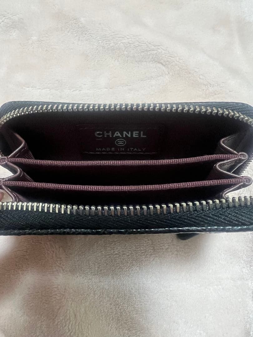[新品未使用]CHANEL ブラック キルティング ケース