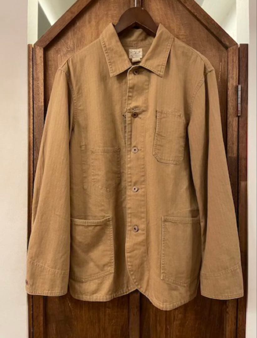【激レア】RRL リネンコットン チョアジャケット L カバーオール　22SS