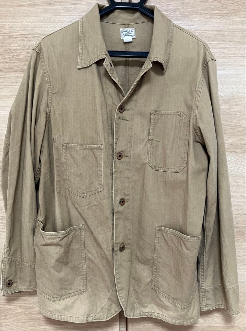 【激レア】RRL リネンコットン チョアジャケット L カバーオール　22SS