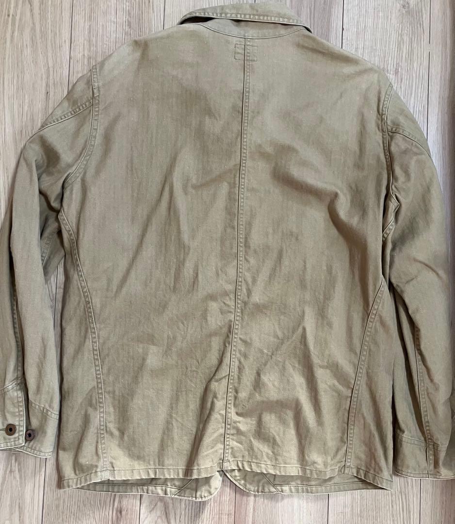 【激レア】RRL リネンコットン チョアジャケット L カバーオール　22SS