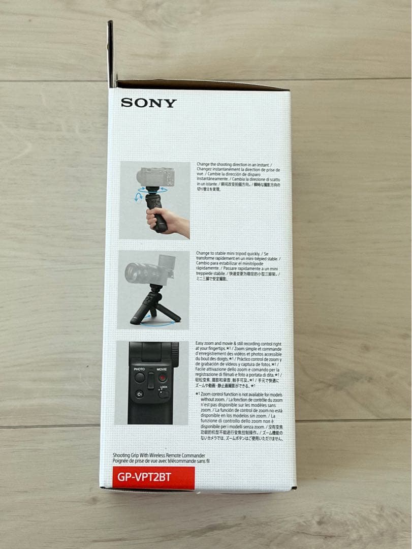 SONY ワイヤレス リモコン シューティンググリップ GP-VPT2BT
