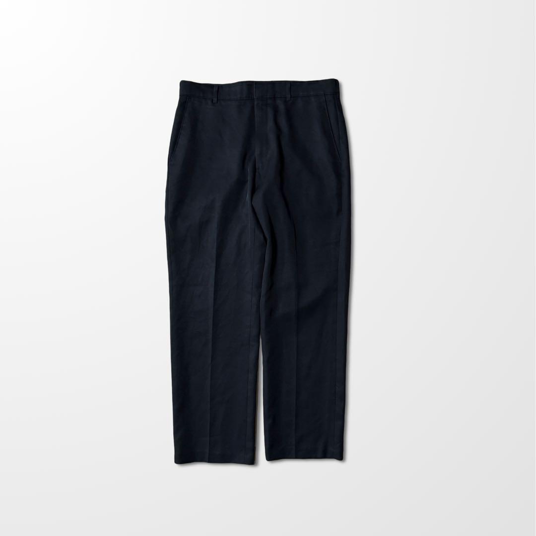 リーバイス アクションスラックス 黒 スラックス　ブラック　古着　スタプレ　ポリ