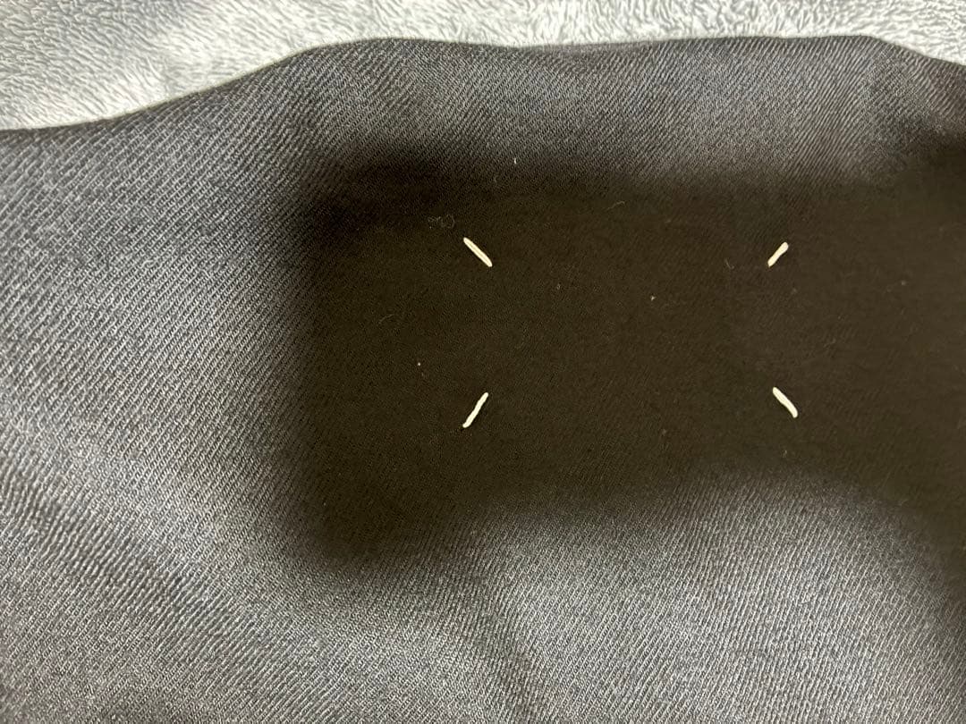 メゾンマルジェラ カラーレスジャケット ブラック